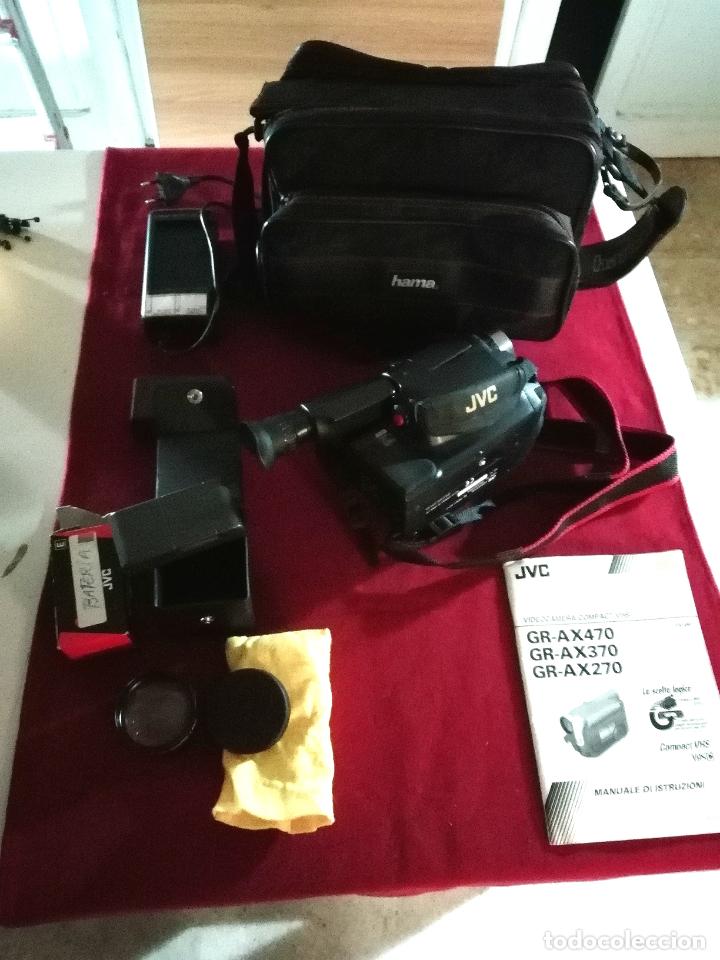 Fotocamere: CAMARA VIDEO JVC GR-AX270 (NO FUNCIONA SE DESCONOCIA FALLO) -MUY CUIDADA IDEAL PARA REPARAR -EQUIPO
