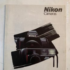 Cámara de fotos: CATALOGO CAMARA DE FOTOS FOTOGRAFIAS NIKON DE 1988. Lote 230371930