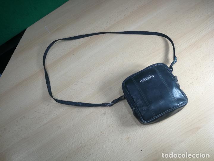 Fotocamere: CAMARA DE FOTOS ANTIGUA MINOLTA, MUY RARA, CON FUNDA Y PAPELES DE USO, ideal coleccionismo