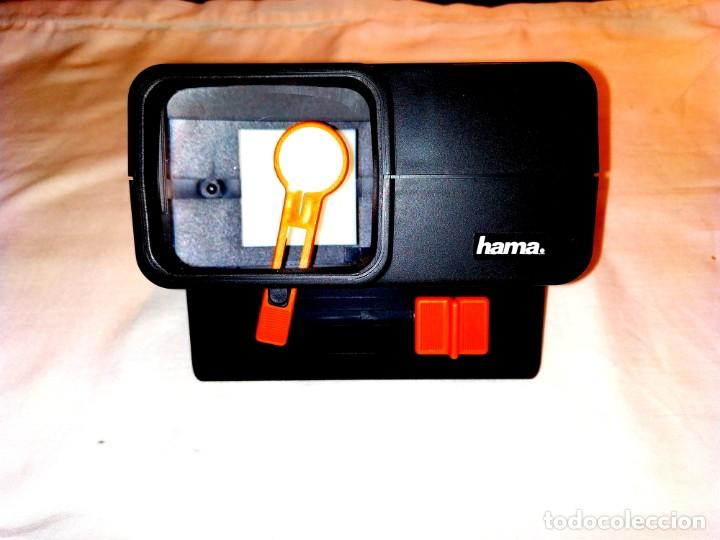 C&aacute;mara de fotos: VISIONADORA DE DIAPOSITIVAS HAMA CON SU CAJA - Foto 1