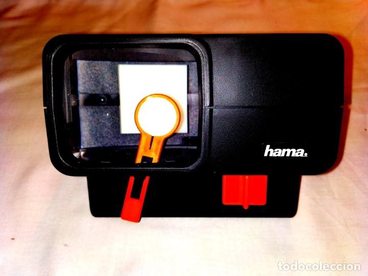 C&aacute;mara de fotos: VISIONADORA DE DIAPOSITIVAS HAMA CON SU CAJA - Foto 5