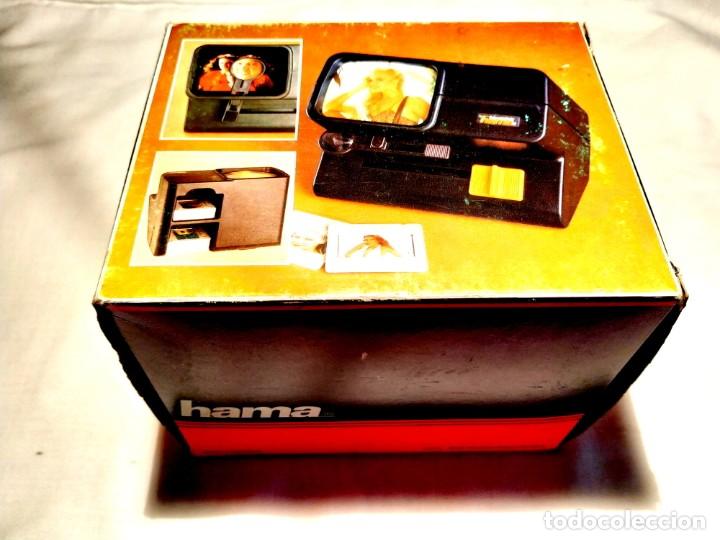 C&aacute;mara de fotos: VISIONADORA DE DIAPOSITIVAS HAMA CON SU CAJA - Foto 9