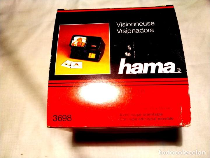 C&aacute;mara de fotos: VISIONADORA DE DIAPOSITIVAS HAMA CON SU CAJA - Foto 10