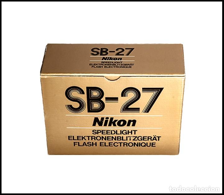 C&aacute;mara de fotos: FLASH NIKON SB 27 SPEEDLIGHT. CON ASPECTO DE NUEVO. - Foto 4