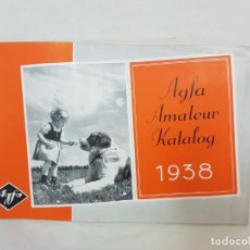 Cámara de fotos: CATÁLOGO AGFA. 1938.. Lote 259944560