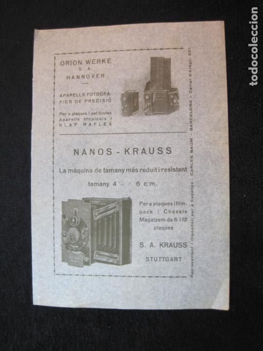 Photo camera: ORION WERKE-NANOS KRAUSS-PUBLICIDAD ANTIGUA FOTOGRAFIA-VER FOTOS-(K-2638)