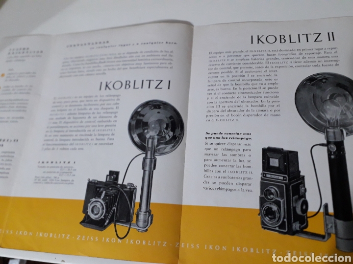 C&aacute;mara de fotos: ZEISS IKON.IKOBLITZ II.IKOBLITZ I. PUBLICIDAD - Foto 2