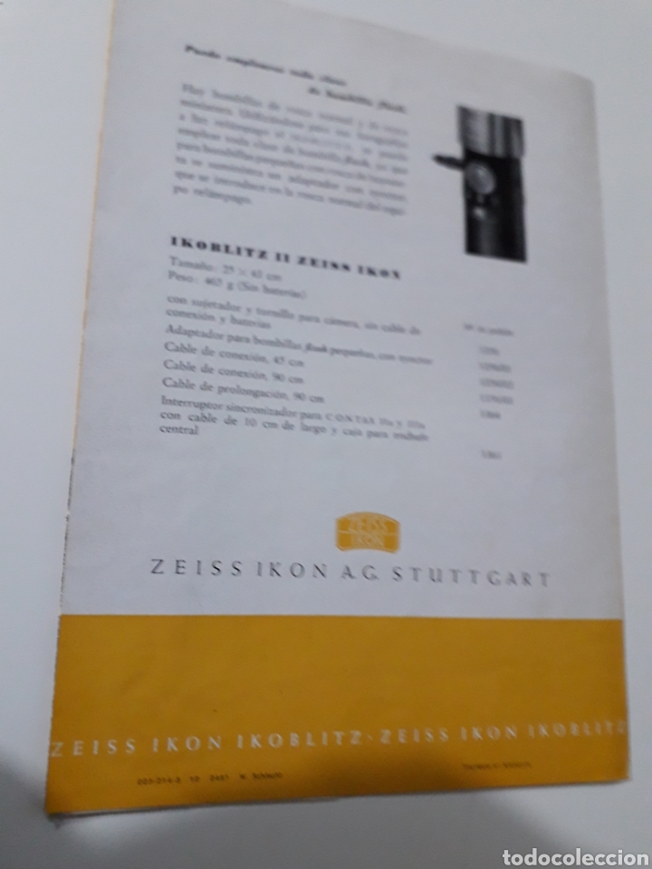 C&aacute;mara de fotos: ZEISS IKON.IKOBLITZ II.IKOBLITZ I. PUBLICIDAD - Foto 3
