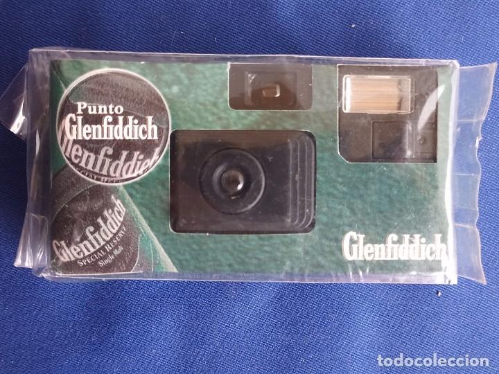 C&aacute;mara de fotos: C&aacute;mara desechable Glenfiddich, objeto publicitario - Foto 1