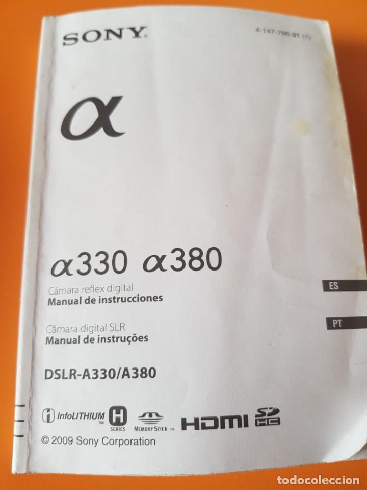C&aacute;mara de fotos: C&aacute;mara r&eacute;flex Sony Alpha A330 - Foto 5