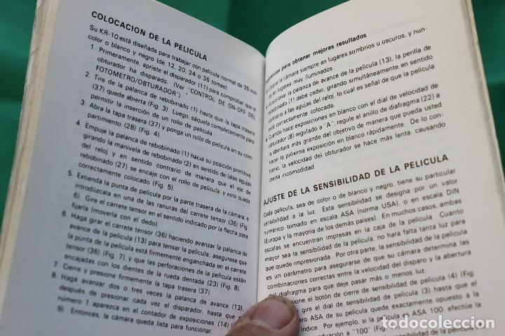 C&aacute;mara de fotos: Instrucciones Ricoh KR-10 - Foto 2
