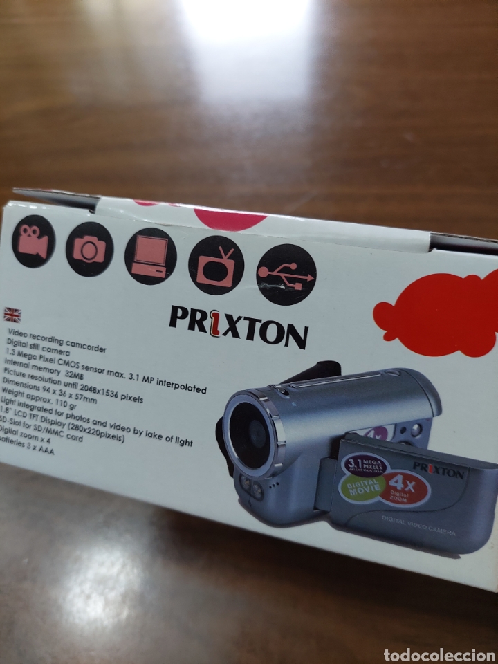 C&aacute;mara de fotos: C&aacute;mara de video Prixton 3.1Mpx - Foto 2