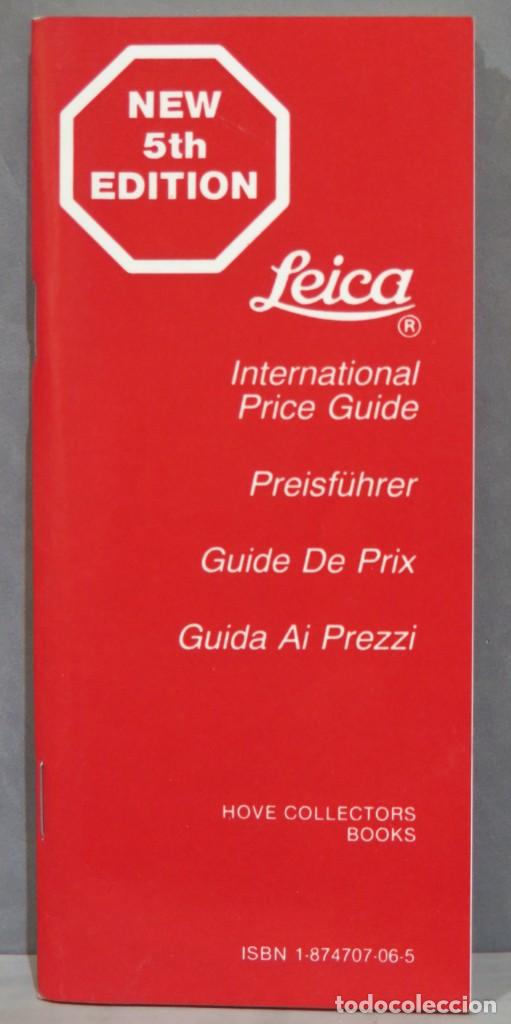 C&aacute;mara de fotos: LEICA. INTERNATIONAL PRICE GUIDE - Foto 1