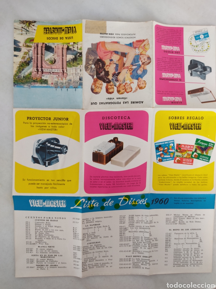 C&aacute;mara de fotos: Catalogo Lista de discos view- master - Foto 3