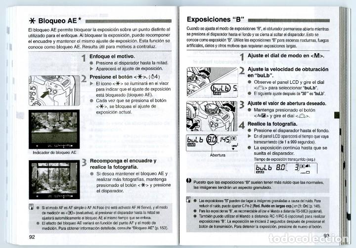 C&aacute;mara de fotos: Canon EOS 350D Libro de instrucciones - Foto 2