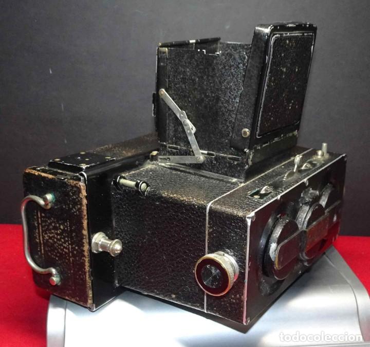C&aacute;mara de fotos: C&aacute;mara estereoscopica ROLLEI HEIDOSCOP c1925 - Foto 4