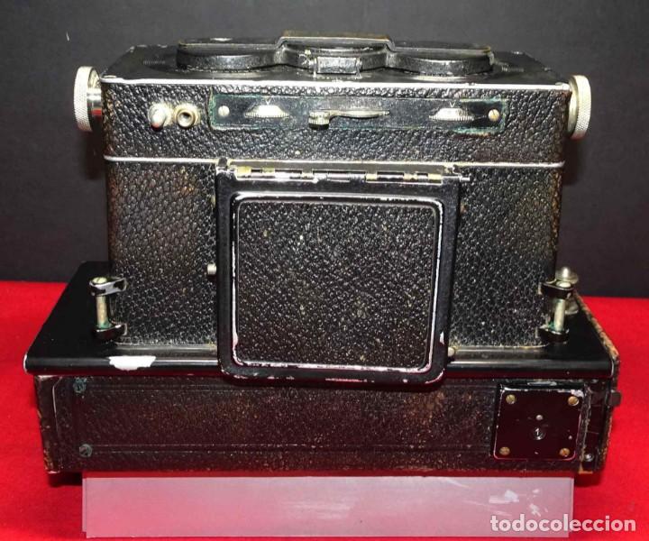 C&aacute;mara de fotos: C&aacute;mara estereoscopica ROLLEI HEIDOSCOP c1925 - Foto 7