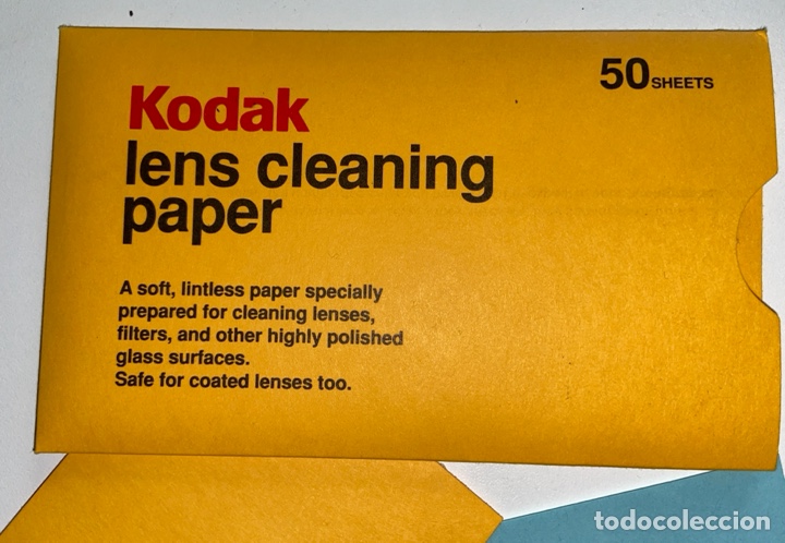 C&aacute;mara de fotos: Kodak Lens cleaning paper - Foto 1