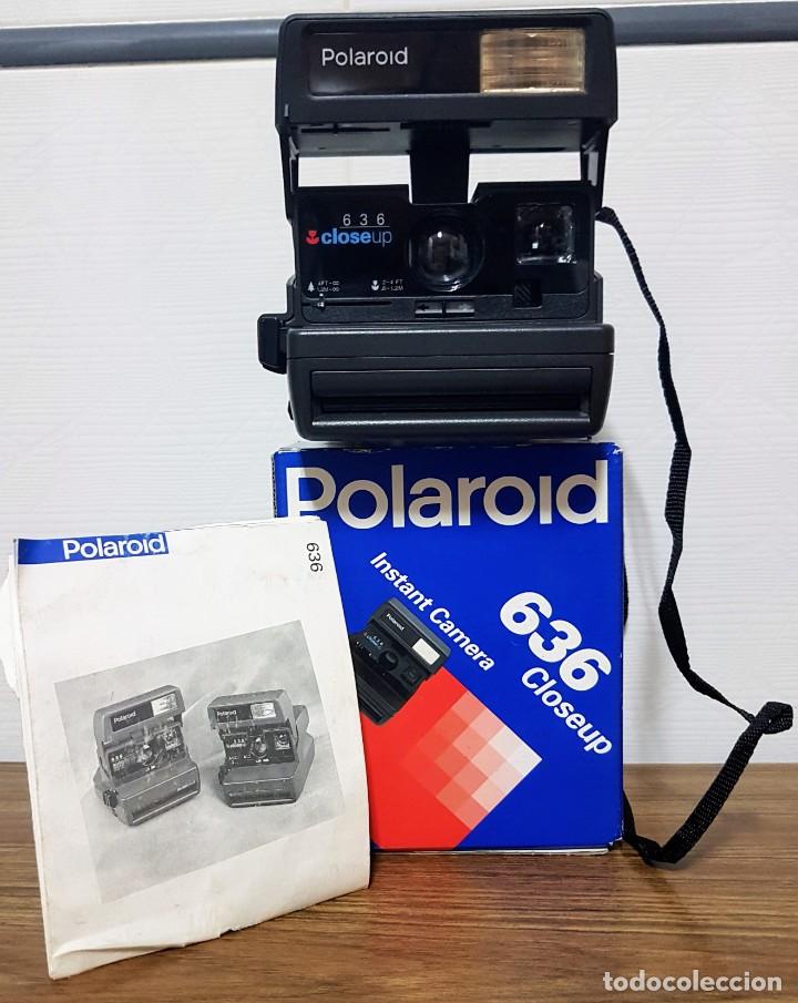 polaroid 636 camara instantanea #vintage - Compra venta en todocoleccion