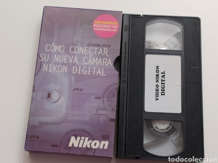 C&aacute;mara de fotos: C&Oacute;MO CONECTAR SU NUEVA C&Aacute;MARA NIKON DIGITAL - VHS - Foto 1