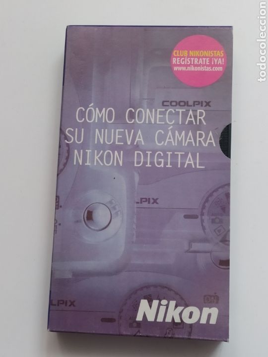 C&aacute;mara de fotos: C&Oacute;MO CONECTAR SU NUEVA C&Aacute;MARA NIKON DIGITAL - VHS - Foto 2