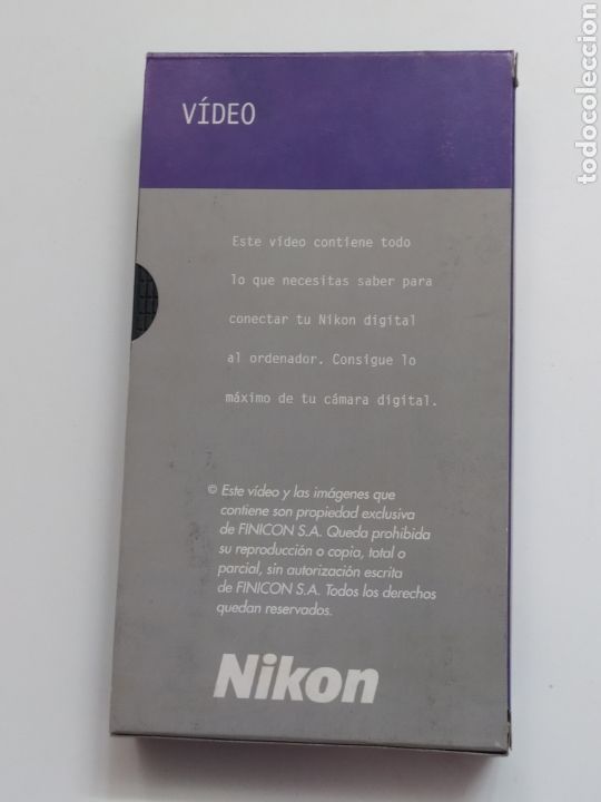 C&aacute;mara de fotos: C&Oacute;MO CONECTAR SU NUEVA C&Aacute;MARA NIKON DIGITAL - VHS - Foto 4