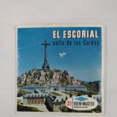 Cámara de fotos: VIEW MASTER - EL ESCORIAL - VALLE DE LOS CAÍDOS - ARANJUEZ. 3 DIDSQUETES FOTOGRAFICOS. 1995. CAR147