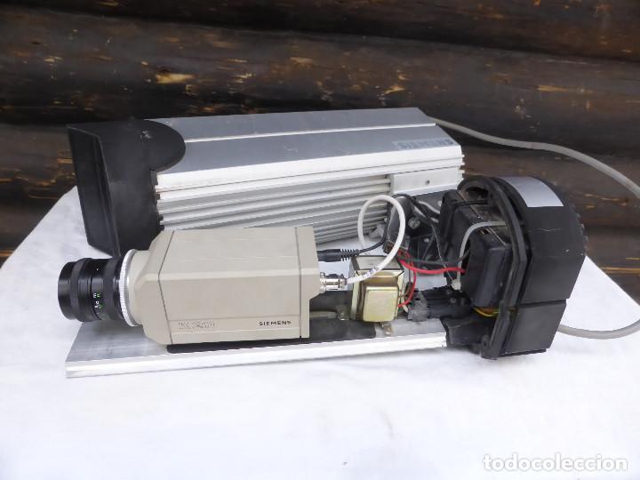 Fotokamera: CCTV CARCASA MOD 2GF705-8AK Y CAMARA SIEMENS TV TIPO K-211 EXTERIOR / INTERIOR