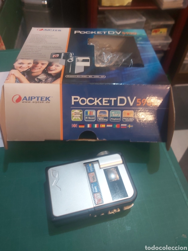 Fotokamera: C&aacute;mara pocket dv 5900 aiptek buen estado