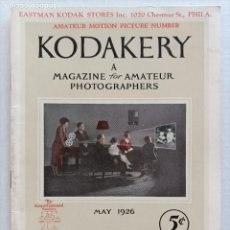 Cámara de fotos: KODAK MAGAZINE 1926. Lote 355749385
