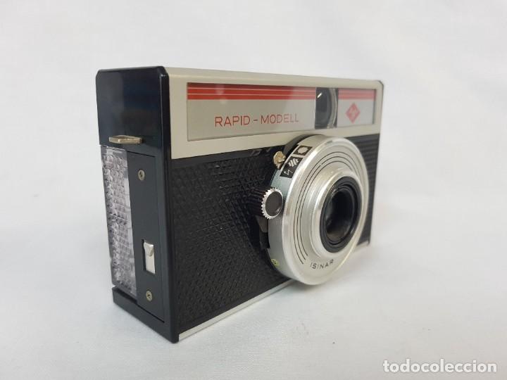 C&aacute;mara de fotos: Agfa Rapid Modell Dummy, display del fabricante, 1971. - Foto 2