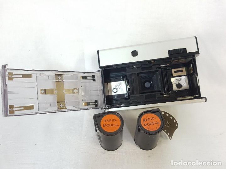 C&aacute;mara de fotos: Agfa Rapid Modell Dummy, display del fabricante, 1971. - Foto 6