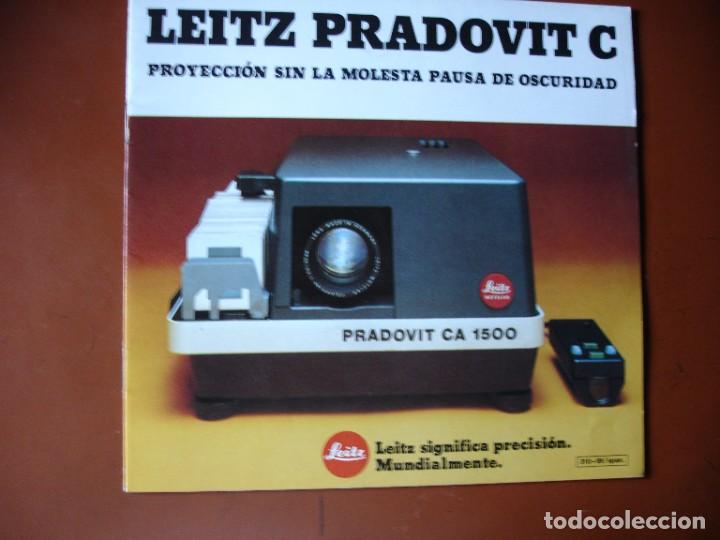 C&aacute;mara de fotos: CATALOGO LEITZ PRADOVIT C.12PG - Foto 1