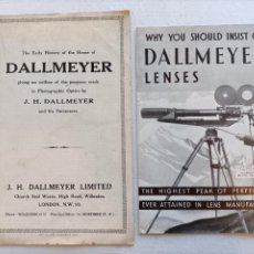Cámara de fotos: DALLMEYER LENSES 1936. Lote 363963856