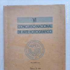 Cámara de fotos: VI CONCURSO NACIONAL DE FOTOGRAFÍA MANRESA 1951. Lote 364032996
