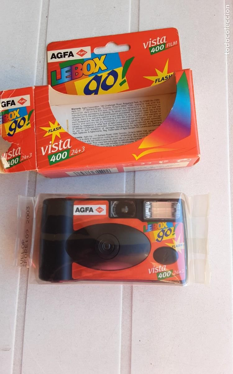 C&aacute;mara de fotos: CAMARA AGFA LeBOX GO. De usar y tirar - Foto 3