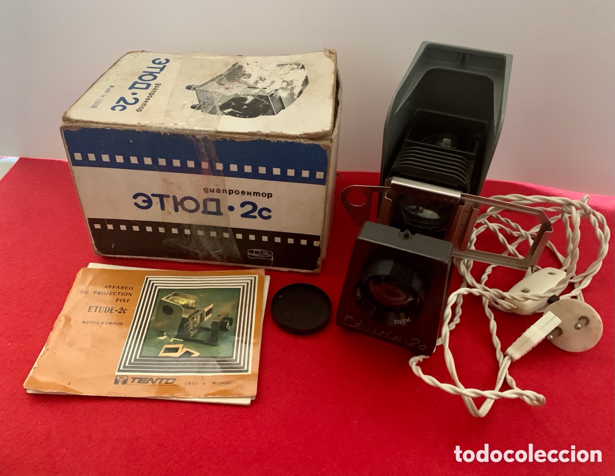 C&aacute;mara de fotos: Retroproyector diapositivas Etude 2C URSS - Foto 2