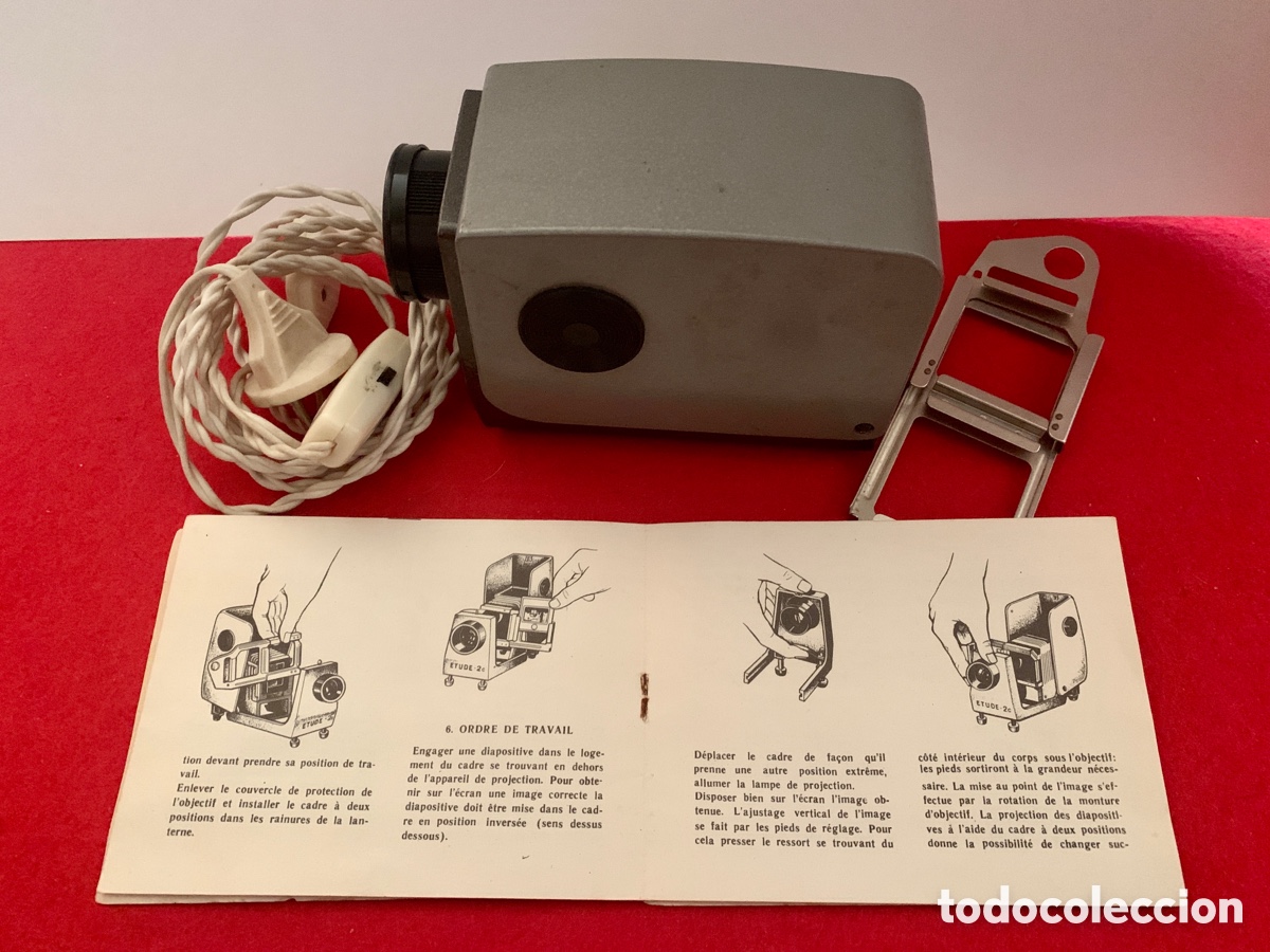 C&aacute;mara de fotos: Retroproyector diapositivas Etude 2C URSS - Foto 12