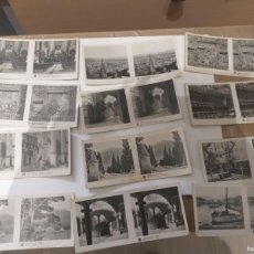 Cámara de fotos: VISOR ESTEREOSCÓPICO RELLEV - MODELO A1 PARA FOTOGRAFÍAS 6X13 (C.1940) + 44 FOTOS. Lote 385011529