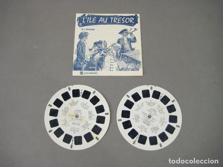 Fotokamera: VISTAS DEL VISOR ESTEREOSC&Oacute;PICO VIEW-MASTER. LA ISLA DEL TESORO. CHILLY WILLY DANS