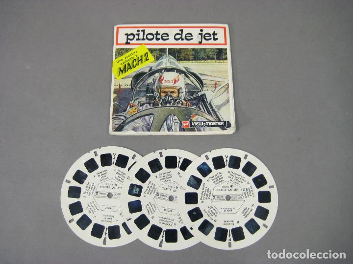 Fotokamera: VISTAS DEL VISOR ESTEREOSC&Oacute;PICO VIEW-MASTER. PILOTO DE JET. PILOTE DE JET. 21 PHOTOS EN RELIEF