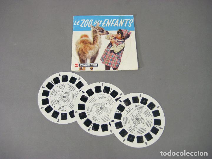 Fotokamera: VISTAS DEL VISOR ESTEREOSC&Oacute;PICO VIEW-MASTER. LE ZOO DES ENFANTS. 21 PHOTOS EN RELIEF