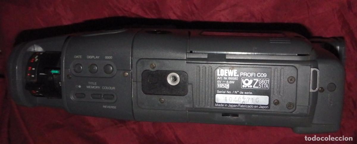 C&aacute;mara de fotos: VIDEOCAMARA MUY RARA LOEWE PROFI C09 - Foto 6