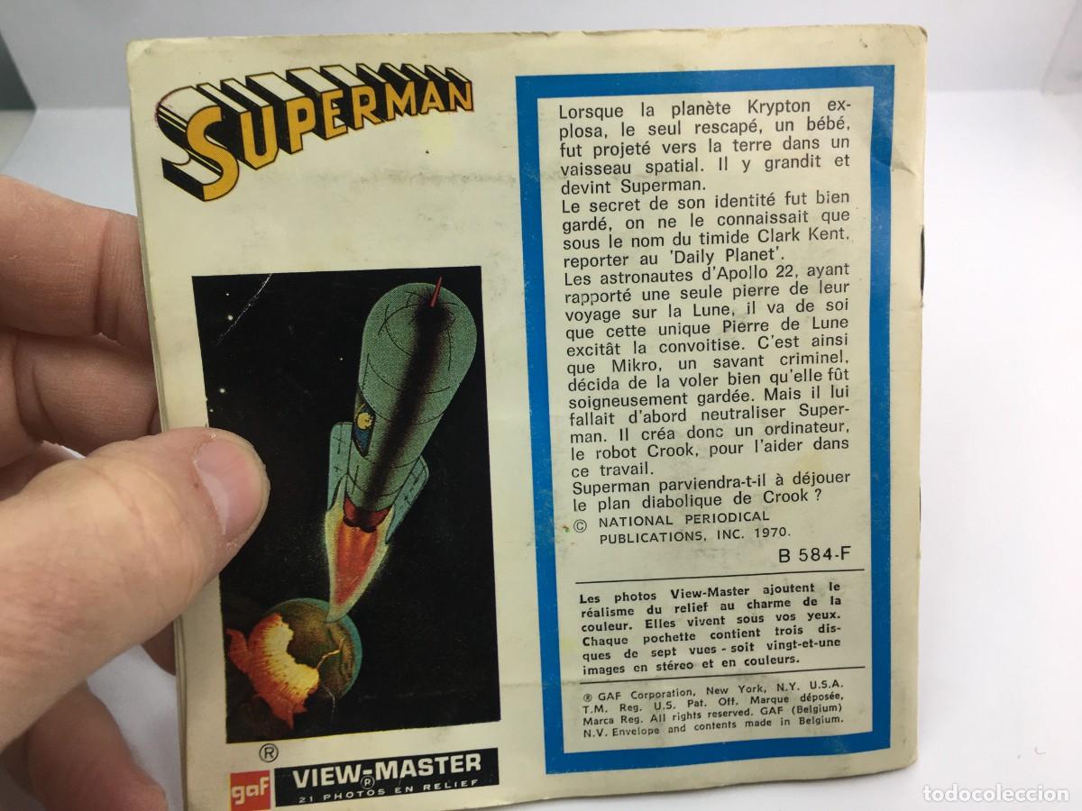C&aacute;mara de fotos: SUPERMAN DE VISOR VIEW-MASTER - Foto 5