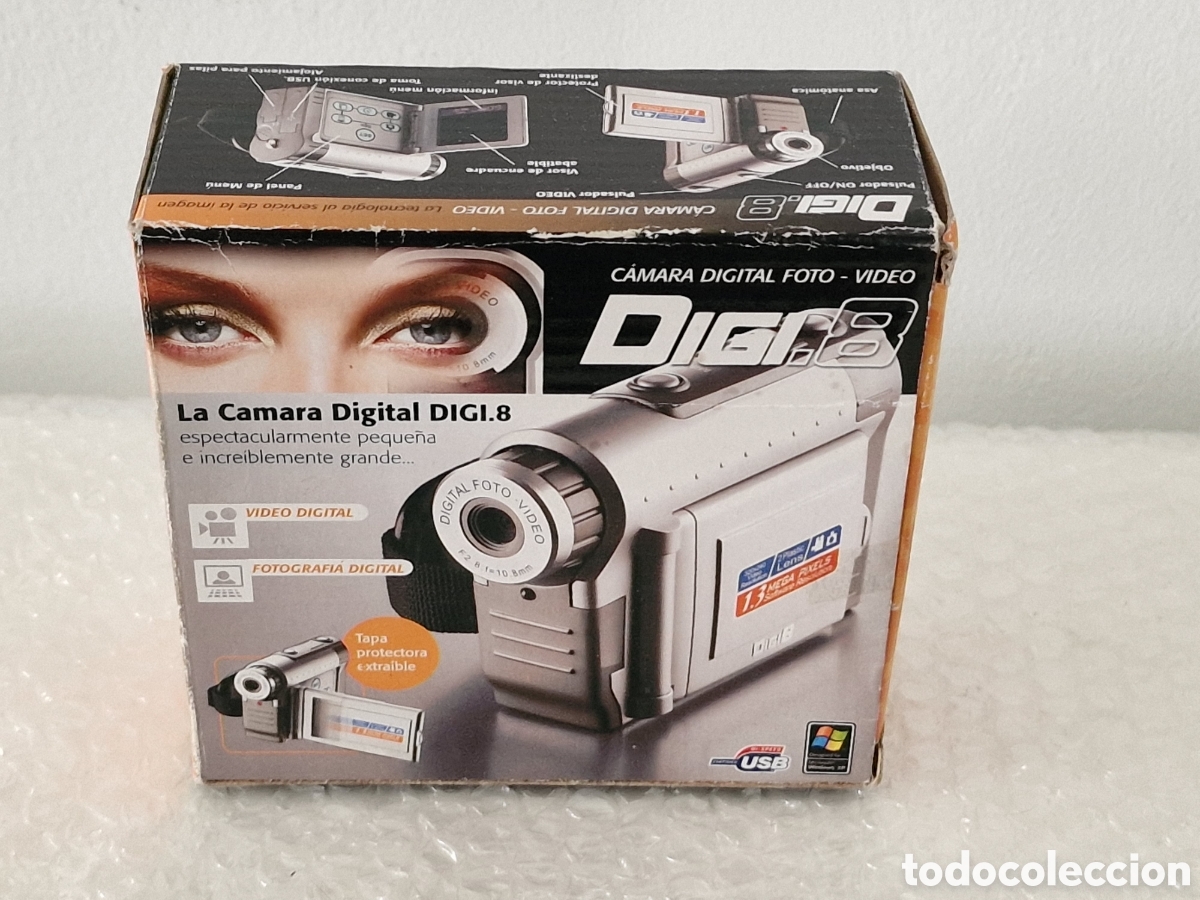 C&aacute;mara de fotos: C&Aacute;MARA DE VIDEO 1.3 MEGA PIXELS, DIGI 8 - Foto 2