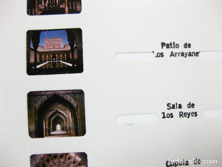 C&aacute;mara de fotos: TIRA CON VISTAS DE GRANADA DEL VISOR STEREOSCOPE LESTRADE SIMPLEX - Foto 3