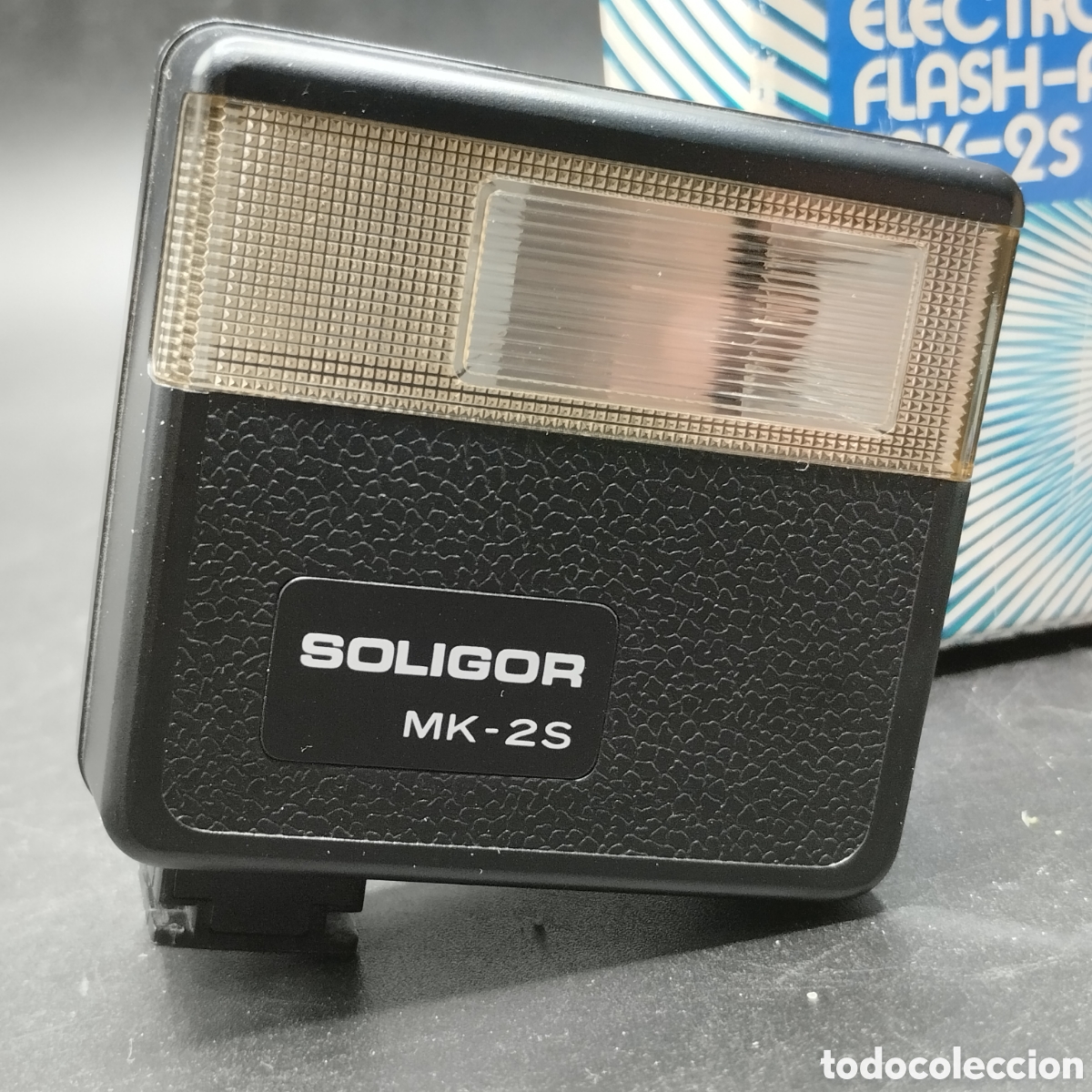 C&aacute;mara de fotos: Auto Flash soligor electronic mk-2s, caja original e instrucciones - Foto 5