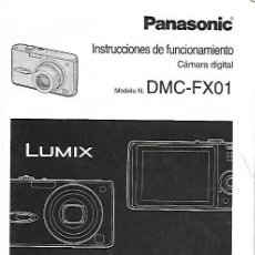 Cámara de fotos: MANUAL DE INSTRUCCIONES CÁMARA DIGITAL PANASONIC DMC-FX01