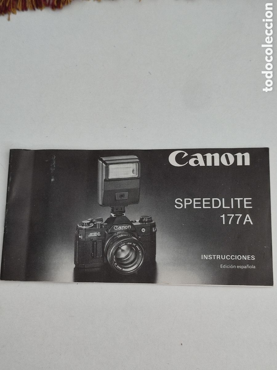 C&aacute;mara de fotos: Instrucciones Canon Speedlite 177A - Foto 1