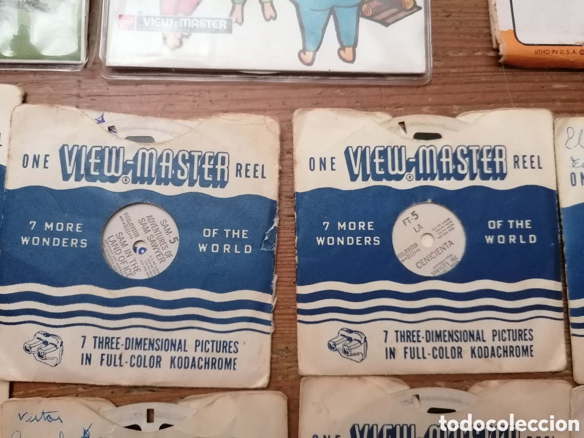 C&aacute;mara de fotos: Antiguo lote VIEW-MASTER - Foto 9